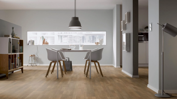 P09 OAK DESIGN TERRA BROWN - 3 layers oak parquet by Ter Hürne - view 3